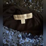 Dress the Population  Sequin dress blue size small New Year's Eve Holiday Sparkle Photo 4
