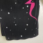 Jamie Sadock Womens Sleeveless Golf Top Small Shirt Multi Plisse Pleated 1/4 Zip Black Photo 7