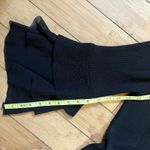 Stitch Fix NWT  Black Design Store Woven Sleeve Knit Top Smocked Sleeves XL Photo 5