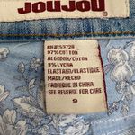 Jou Jou 355 Stretchy Cotton 3/4 Pants size 9 Blue Photo 4