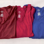 st. john's bay St. John’s Bay Women’s Long sleeve tees (3) - Burgundy, Fuschia & Blue - Size 1x Photo 0
