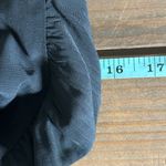 Joy Joy NWT  Black Ruffle Layer Dress XS flutter Sleeve Photo 7