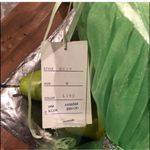 Elegant Lime Green Party Time Halter Top Style Formal Dress Size 6 by Lisa Kane Photo 8