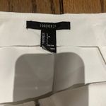Forever 21 White Zipper Pocket Mini Skirt Photo 3