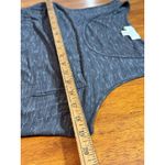 Olive & Oak  Grey Heathered Knit Drawstring Waist Pocket Dress Medium‎ Photo 6