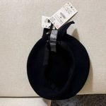 ZARA Bow Trim 100% Wool Beret - NWT Size S-M Photo 3