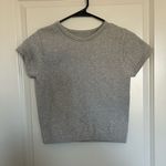 Gilly Hicks Gray Short Sleeve Top Photo 0