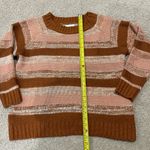 Maurice's  Striped Raglan Chunky CrewNeck Fall Vibes Sweater Photo 5