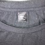 SheIn 1997 Butterfly Graphic T Shirt Women 2XL Oversized Mushroom Black Short Sleeve Photo 5