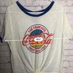 Coca-Cola  Womens Tie Front Graphics Tee Size Large Photo 5