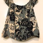 Amuse Society  Blue Floral‎ Top Photo 3