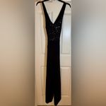 Women’s Jumpsuit, Black Sequin, Small,‎ Open Back Photo 1