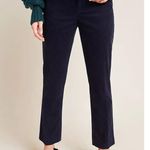 Anthropologie NWT The Essential Corduroy Cropped Flare Trousers Size 2. A42 Photo 1