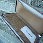 Dempsey Large Phone Wallet In Signature Jacquard With Stripe And Coach Patch c9073 Photo 3