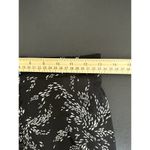 Entro Skirt Women Small Black White Printed Button Front Elastic Waist Maxi Photo 7