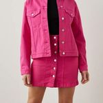 Rails hibiscus Mulholland denim jacket Photo 2