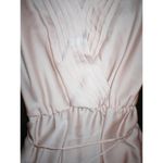 New Womens NWT $269 Taylor Dress 8 Pale Pink Beige Tiered Chest Blush Soft Silky Photo 7