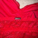 PINK - Victoria's Secret  Red Lace Bandeau Photo 3