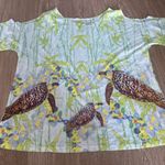 Guy Harvey  Women’s XL Cold Shoulder Sea Turtle Top T-shirt Photo 3