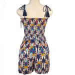 Xhilaration Tribal print strappy smocked halter romper size large Photo 1