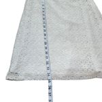 Chequer White Lace Dress Flutter Sleeve‎ Party Cocktail Summer Size 4 Photo 10