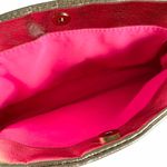 Victoria's Secret Victoria’s Secret ❤︎ VS Metallic Clutch Bag ❤︎ Gold with Neon Pink Strap ❤︎ Photo 10