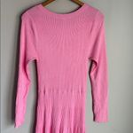 Anthropologie By  Long-Sleeve Ribbed Sweater Midi Dress Large Photo 8
