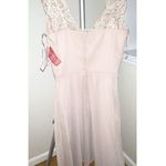 Elise Ryan NWT Vintage  1950's  Long Nightgown w/Pleated Bodice & Lace. Size 8 Photo 5