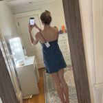 Princess Polly  Arwen Denim Mini Dress Blue Photo 2
