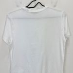 Madewell Cotton Perfect Crewneck Tee Shirt Eyelet White Basics Womens XXS NWT Photo 6