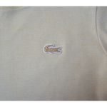 Lacoste  Buttercup Yellow Short Sleeve Knit Shirt Polo Top Size 32 NWOT Photo 2