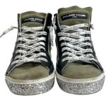 Philippe Model PRSX High Sneaker in Camouflage Military Fuschia Green Size 6 Photo 15