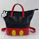 Disney Dani Nicole Mickey Mouse Mini Backpack Bag Red Black Yellow Purse Photo 0