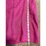Carole Little Sleeveless 100% Linen Shift Dress Pink Size 4 Wedding Guest Photo 4