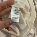 Lulus NWOT Dreamy Weekend Pink Floral Burnout Striped Lurex Midi Dress Photo 9