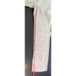 Spiegel Women's Metallic Linen Blend Cuffed Leg Pants Size 10 Neutral Sparkle Photo 13