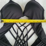 Kenneth Cole New York Women's One Piece Swimsuit Sexy Cutout Black size Small Photo 11