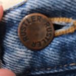 Rustler jean cutoffs bleach stained denim size 38 Photo 1