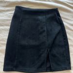 Black suede skirt Size XS Photo 1