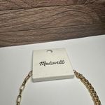 Madewell  Chain Necklace NWT $38 Gold Tone Adjustable Length Photo 3