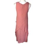 Exist Layered Sleeveless Midi Tank Dress in Mauve Photo 2