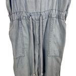 Billy T Women's XS Everyday Overalls Light Blue Lyocell Jumper Adjustable Strap Photo 6