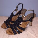 Nina 🔵 black strappy heels! Photo 0