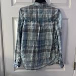 American Eagle π©΅ Light Blue Flannel β Size XS Photo 1