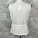 Gap Ribbed Sleeveless Wrap Sweater With Belt Photo 2