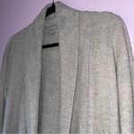 Barefoot Dreams XS/S CozyChic Lite Knit Gray Circle Lounge Cardigan Sweater Photo 1