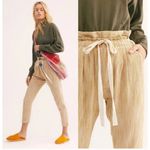 Free People Light At Sunrise 100% Cotton Pants 2 Photo 1