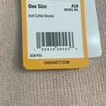 Carhartt  Knit Cuffed Craftsman Beanie Winter Hat Cap Workwear unisex pink NWT OS Photo 1