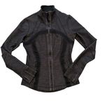 Lululemon Gray Heather Define Full Zip Jacket, Sz 4 Photo 8