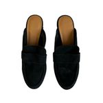 Splendid Women’s Vina Black Suede Platform Block Heel Clogs Size 8 Photo 1